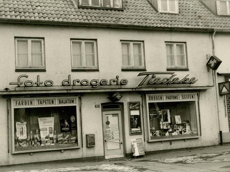 Foto Drogerie Tiedeke Hamburg Historisch