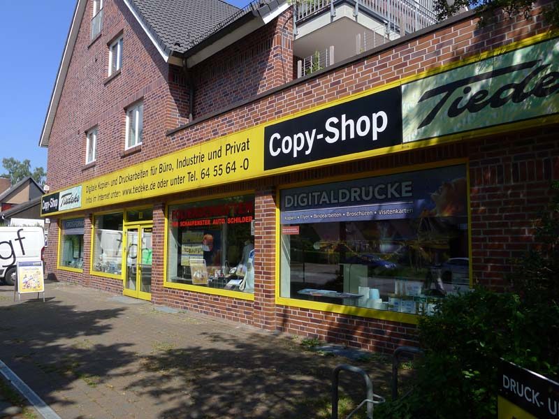 Copy-Shop Tiedeke Hamburg Historisch