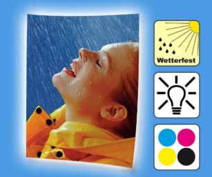 Wir drucken Ihnen in Hamburg Backlightfolie für Leuchtkästen.