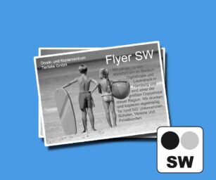 Schwarzweiss Flyer