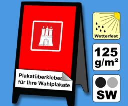 Plakate SW Überkleber